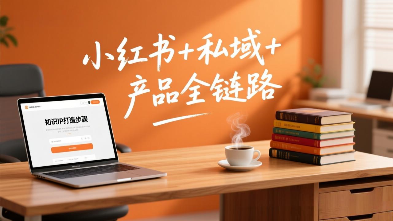 个人IP系统变现课2026，小红书+私域+产品全链路，手把手教你打造年入百万的知识IP-网创联盟云网创