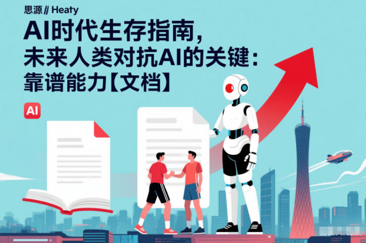 AI时代生存指南,未来人类对抗AI的关键:靠谱能力【文档】-网创联盟云网创