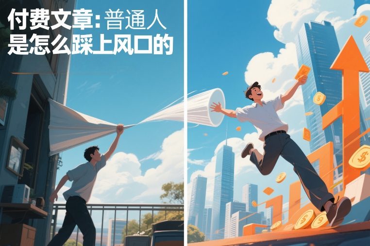 付费文章：普通人是怎么踩上风口的-网创联盟云网创